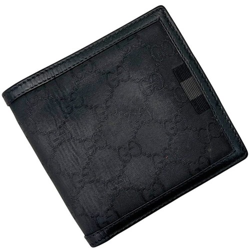 Gucci portafoglio bifold nero - gucci,