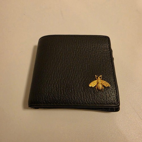 Gucci portafoglio bifold - gucci, nero