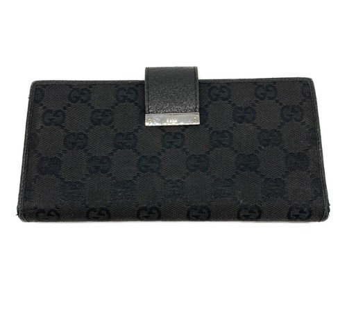 Gucci portafoglio nero pelle - gucci,