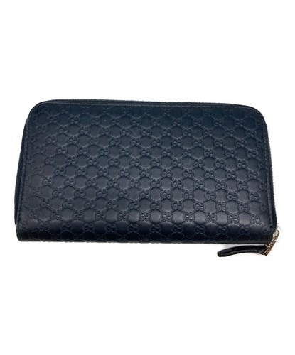 Gucci navy logo portafoglio - gucci,