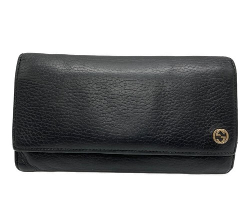 Gucci portafoglio lungo nero - gucci,