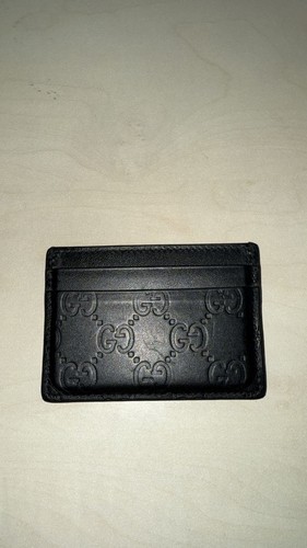 Portacarte gucci nero monogram - portacarte,