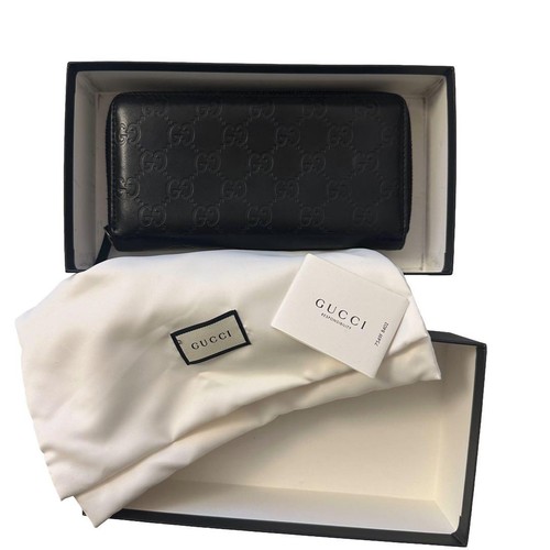 Gucci portafoglio lungo zip - portafoglio,